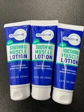Epsom It Soothing Muscle Lotion Concentrated Epsom Salt Lotion 3.5 Fl Oz
