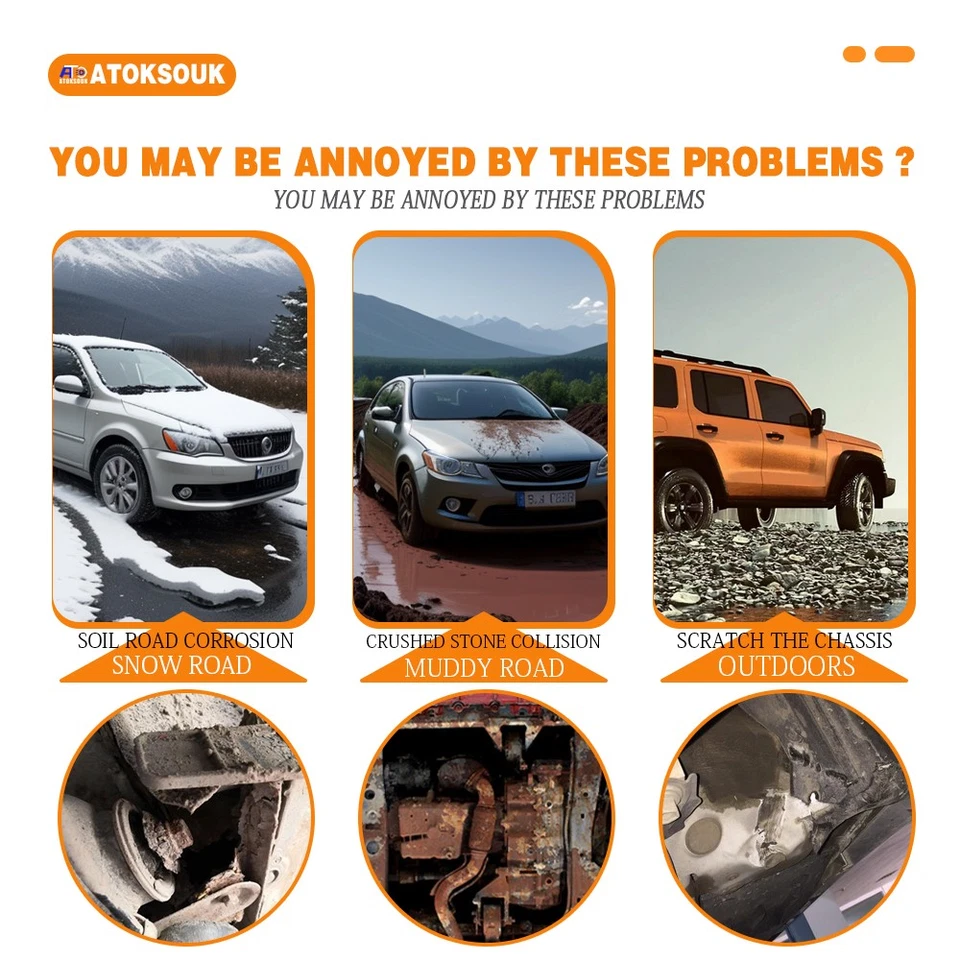 Engine Skid Plate For 2007-2012 Mazda CX-7 Under Splash Shield Heavy Duty Foto 2 de 4