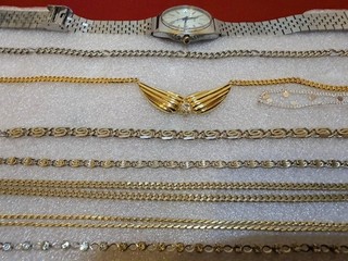 Schmuck Konvolut Nachlass Ungeprüft Gold Silber Modeschmuck Schmucks