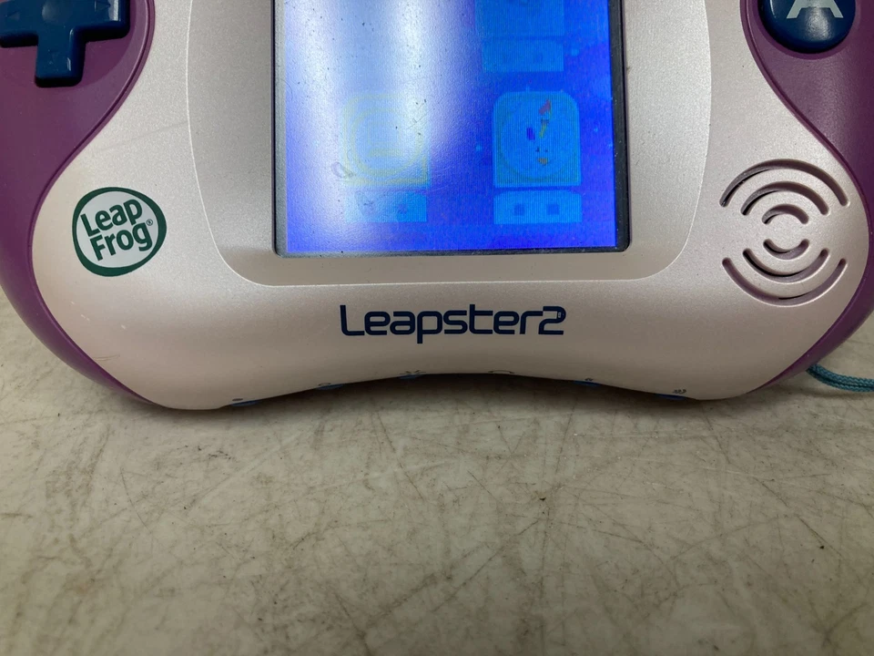 LeapFrog Leapster 2 Handheld Game System Pink VHTF Rare Educational Toy - Image 3 of 4