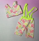 Vintage *Barbie* Clothes: Beach Blast~ Shorts & Top Outfit, 1991 Read