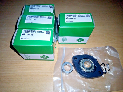 INA FLCTE17-XL X-life Innen 17mm NEU OVP Lager 4 012802 791556 Lagerbock BEARING