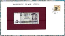 Banknotes of All Nations GDR East Germany 1975 5 Mark UNC P 27a IH017303