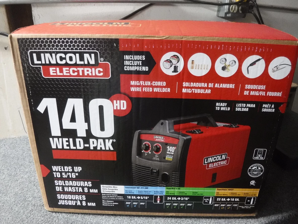 Lincoln electric weld pak clearance 140