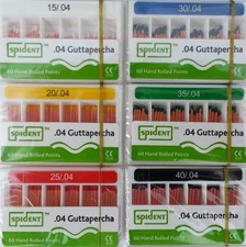 Spident - Gutta Percha .04 Taper Size