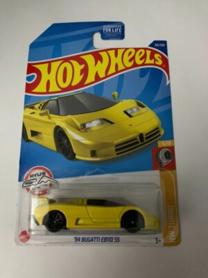  94 Bugatti EB110 SS - Hot Wheels - Yellow - 65/250 - 1:64