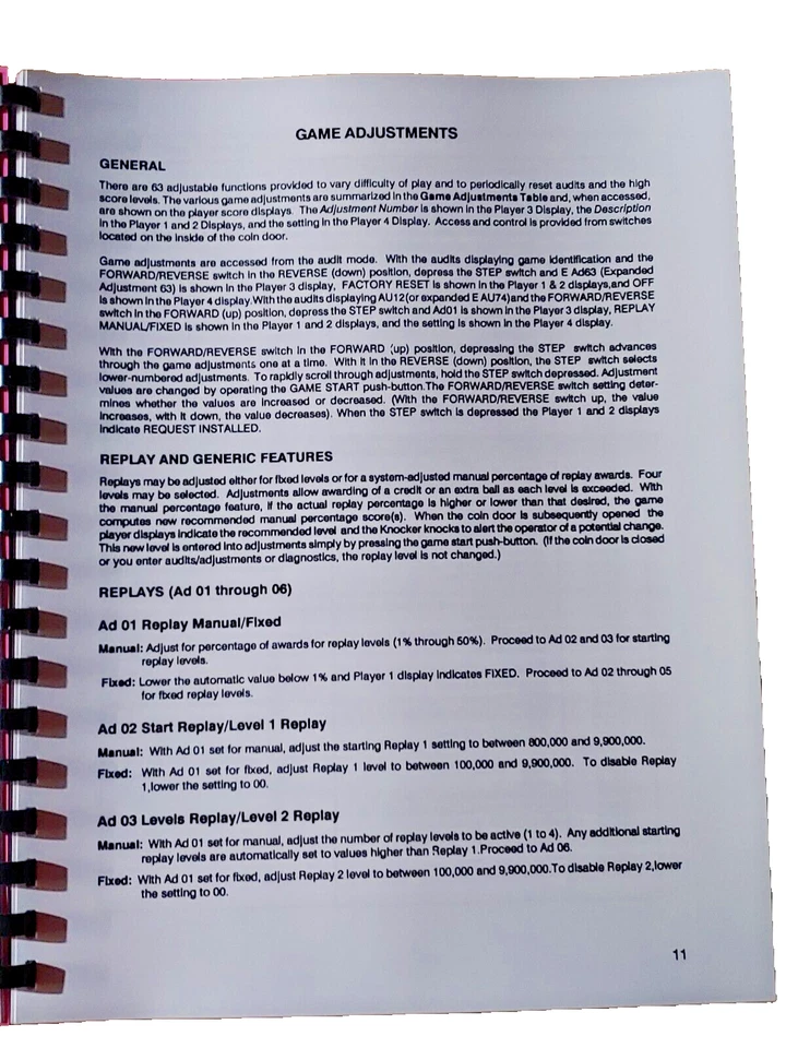 The Phantom of the Opera - East Pinball Machine  manual - Image 3 of 4