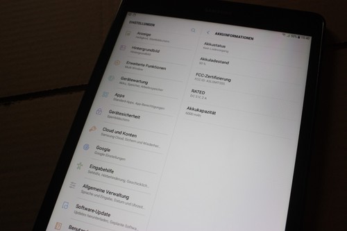 Samsung Galaxy Tab A T555 LTE 16GB weiss Android Tablet  GUT - Bild 10 von 17