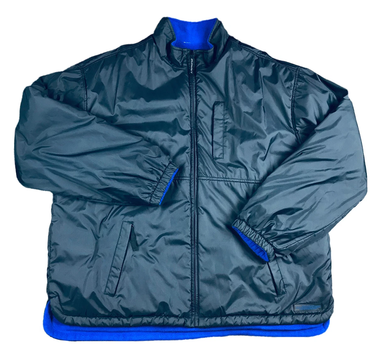 Navy blue winter shop jacket mens