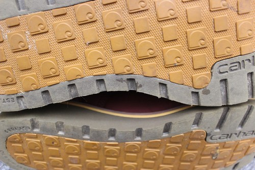 Carhartt fw6023 mens size8 burgundy moccasin anklle boots - Picture 17 of 19
