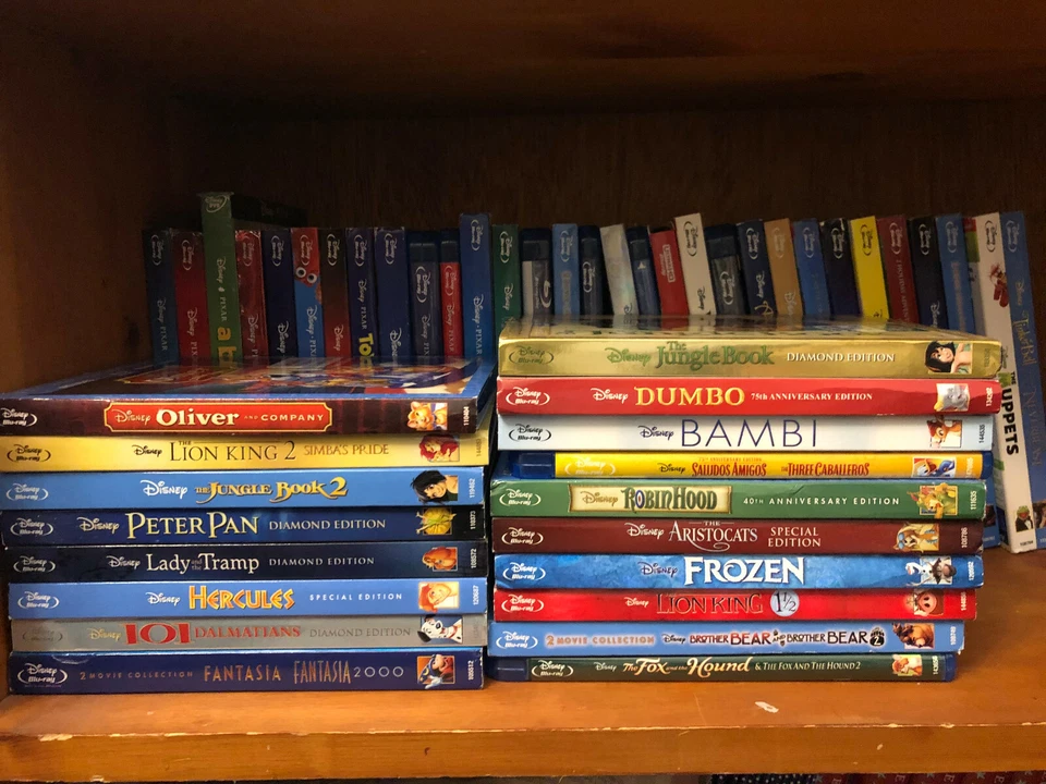 Disney and Pixar Blu Ray, most with DVD as well - Like New Condition - Image 2 of 2