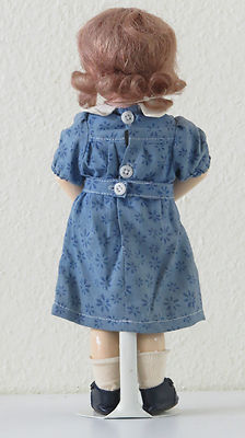 Poupée Ancienne Reproduction SFBJ 252 Bébé Boudeur Pouty – 28 Cm – Tête Biscuit Porcelaine