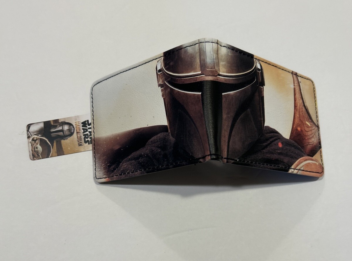 Star Wars New Mandalorian Bi-Fold Men Wallet By Buckle Down | eBay