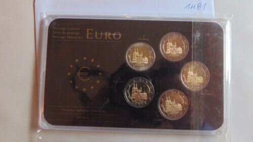 12/1481) 2 Euro Dt Gedenkmünzenset 2011 Köln A D F G J Prestige Coinset - Bild 1 von 2