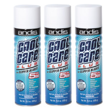 3Pcs COOL CARE Plus 15.5 Oz Spray For Clipper Trimmer Blade Lubricant 9502