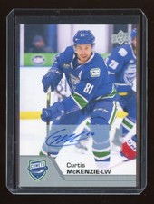 2020-21 Upper Deck AHL Autographs #44 Curtis McKenzie *S927