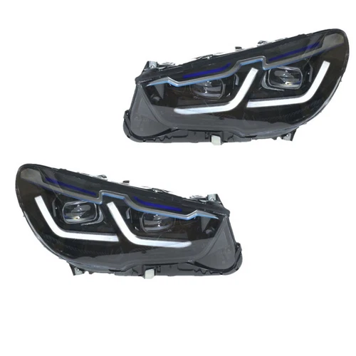 Per BMW Serie 5 F07 2011-17 Gruppo Fari LED Proiettore Doppio Fascio Lente - Foto 11 di 17