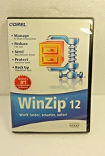 COREL Winzip 12 Software CD Windows