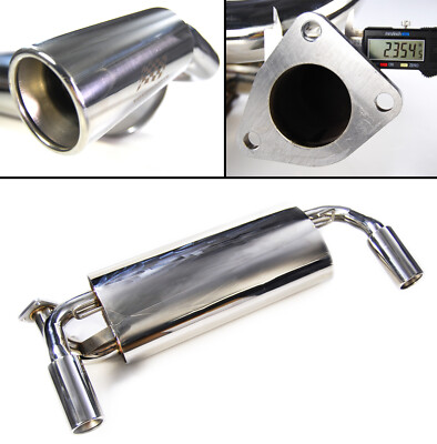 T-304 EDELSTAHL AUSPUFFKASTEN FÜR MG MGF MK2 TF160 115 120/135 1.8i VVC 16V