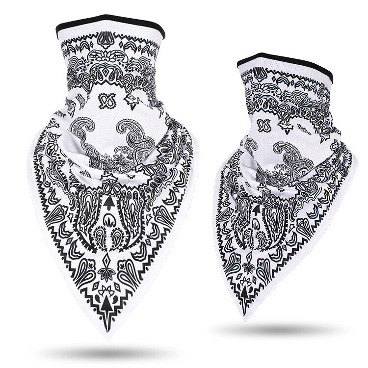 bandana con visiera, firmata MAXIMO, con protezione UV50