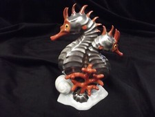 Herend Double Seahorses Figurine Handpainted