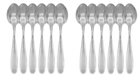 12 KaffeelöFfel Set Edelstahl DessertlöFfel TeelöFfel
