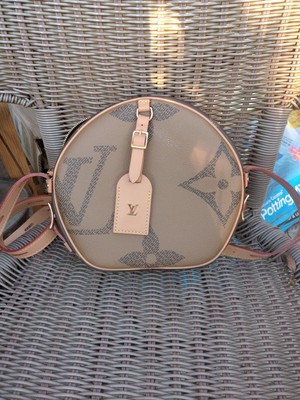 Louis Vuitton Boite Chapeau Souple PM Monogram Crossbody Bag Handbag Purse