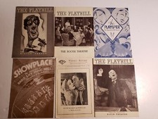 Lot of 6 - The Playbill, The Playgoer, Showplace Radio City Music Hall