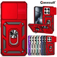 For Xiaomi 15T 14T 13T Pro Case Shockproof Armor Ring Stand Phone Cover