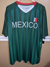 Mexico Soccer Jersey Green Shirt Futbol National Gen 2 Men's XL 