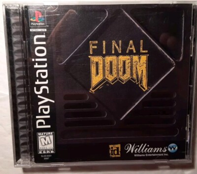 Final Doom Playstation 1 Complete And Used Pre Owned DOOM