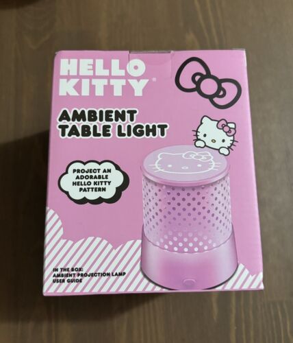 Hello Kitty Ambient Table Light Battery Powered New In Box - Picture 1 of 3