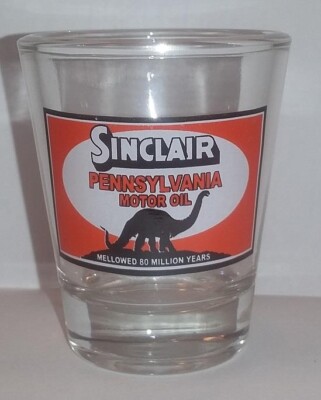 Sinclair  Motor Oil 1½ Shot Glass