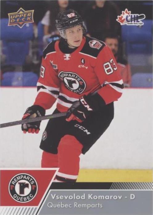 2022-23 Upper Deck CHL - Vsevolod Komarov #188 - 1 of 1