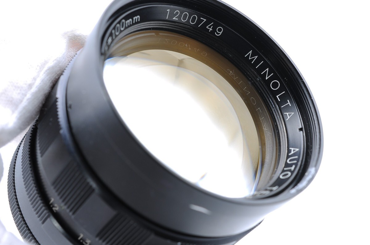 Excellent+5 Minolta Auto Tele Rokkor PF 100mm f2 MF Lens MC Excellent+5 Minolta Auto Tele Rokkor PF 100mm f2 MF Lens MC