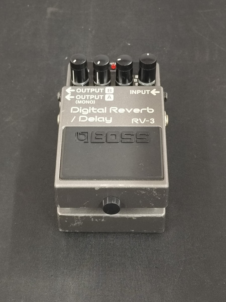 BOSS RV-3 DIGITAL REVERB/DELAY Guitar Effector Pedal From