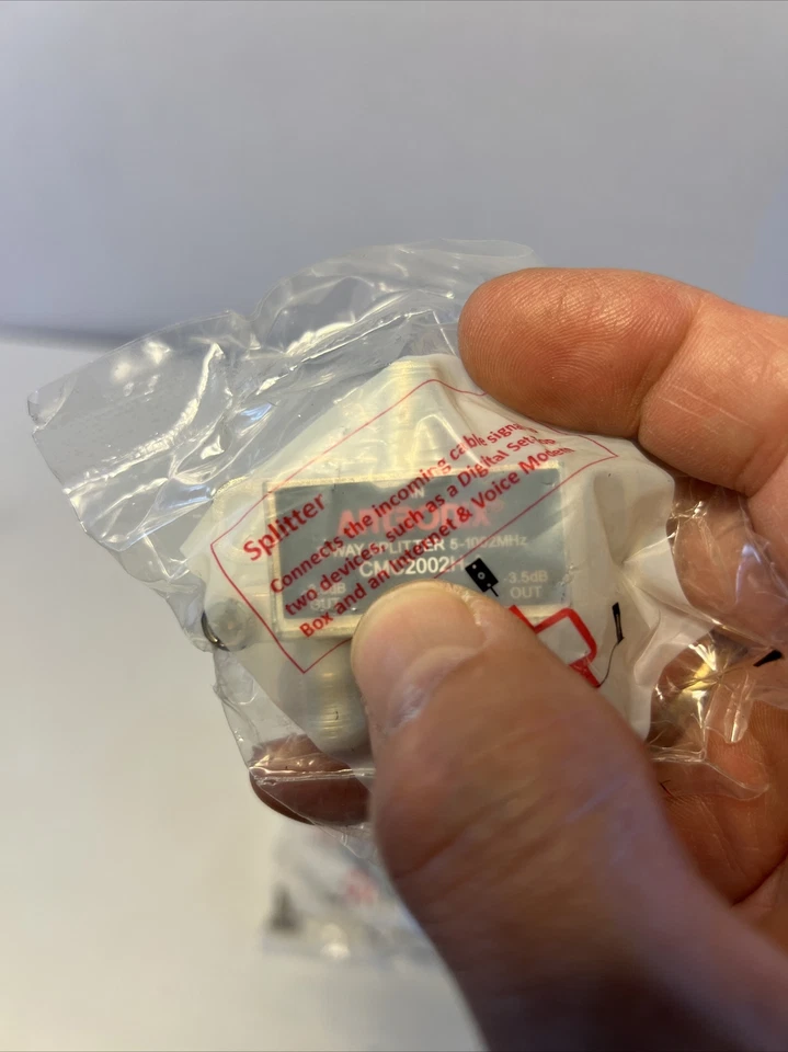 Lot of 2 Coax Cable Splitters Phillips Aneronix CMC2002H-A (NEW) - Image 3 of 4