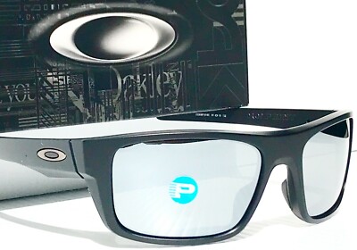 超美品！Oakley Drop In NEW Oakley DROP POINT Black Matte POLARIZED Galaxy Mirror Chrome