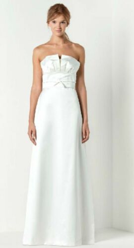 RRP $ 2,750 MAX MARA BRIDAL Bustier Wedding Dress USA12_ 