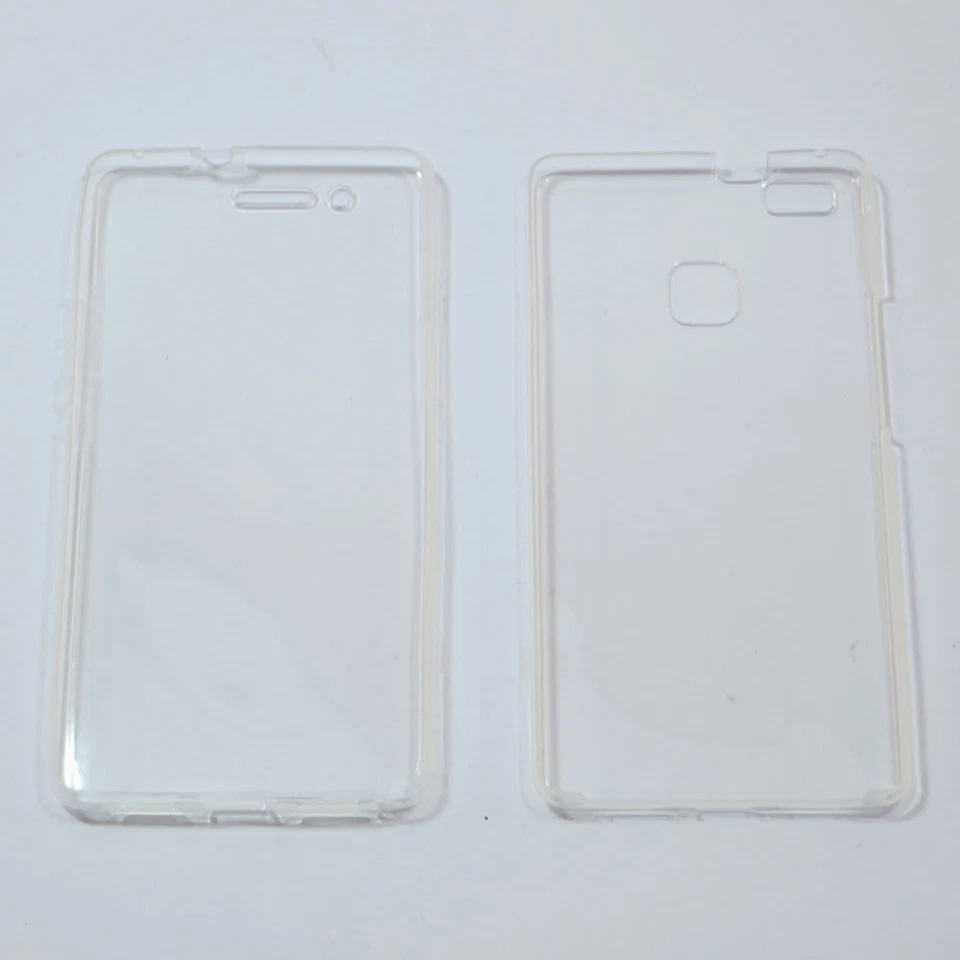 Custodia Crystal Full Body 360° trasparente per Huawei P9 Lite 2016 cover TPU  - Immagine 3 di 3