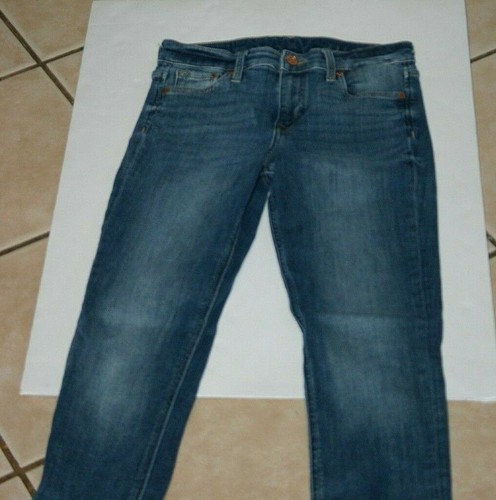 H&M jeans womens 1 / 2 skinny 26 x 30 &Denim blue - Picture 3 of 11