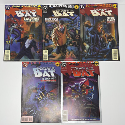 Shadow Of The Bat Knightquest The Search Comic Book Issues# 21 22 23 24 25 