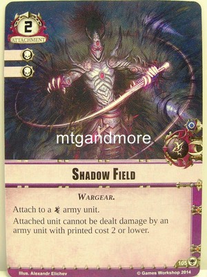 Warhammer 40000 Conquest LCG - Shadow Field  #105 - The Threat Beyond