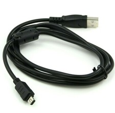 USB Photo Data SYNC Cable Lead For OLYMPUS E-PM1 E-PM2 FE-4030 E‑420 E‑520 PEN‑F