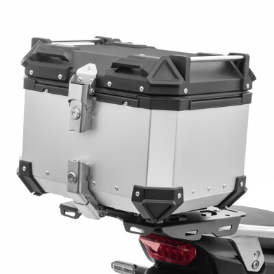 Motorrad Alu Topcase Bagtecs XB35 Aluminium 35 Liter silber