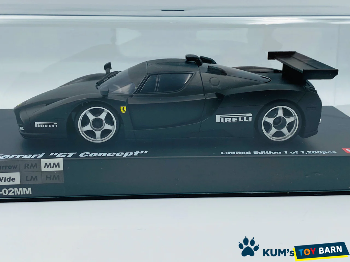 Kyosho Mini-z Body ASC Enzo Ferrari GT Concept Black Kyosho Mini-z Body ASC Enzo Ferrari GT Concept Black