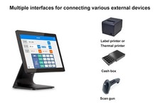 Complete Touch Screen POS Epos Cash Till System - No Monthly Fees