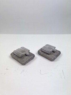 Battletech Bulldog Tank x2 Iron Wind Metals Ral Partha Lot 