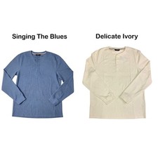 Member's Mark Men's Waffle Knit Soft Thermal Henley