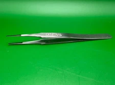 HOROTEC 12.301-F1 ROUNDED TIP TWEEZERS WITH POLISHED BODY & MIRROR POLISHED TIPS